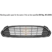 ISAM 1051709 Ventilatiegrille, bumper