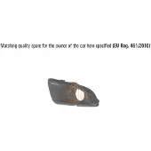 ISAM 0408719 Ventilatiegrille, bumper