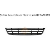 ISAM 0902710 Ventilatiegrille, bumper
