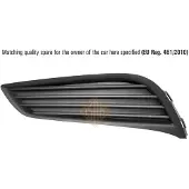 ISAM 0747717 Ventilatiegrille, bumper