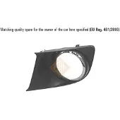 ISAM 0309719 Ventilatiegrille, bumper