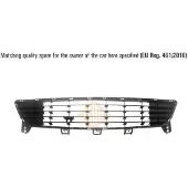 ISAM 0720710 Ventilatiegrille, bumper