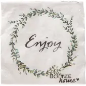 Boltze servetten Enjoy , 3 pakjes van 20 stuks