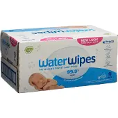 Water Wipes Billendoekjes Bio - Sensitive - 9 x 60 stuks - 540 doekjes - Voordeelverpakking