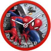 Kids Euroswan Spiderman wandklok