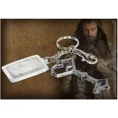 Noble Collection The Hobbit - Thorin's Key Sleutelhanger - Zilverkleurig
