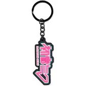 Difuzed Hatsune Miku Sleutelhanger Logo Roze