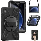 ESTUFF AUSTIN Defender Hoesje Samsung (Galaxy Tab A9), Tablethoes, Zwart