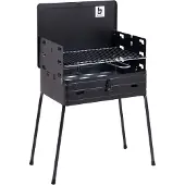 Bo Camp - Barbecue - Koffermodel - Staal - 40x30 cm