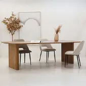Giga Meubel Eettafel Tomeo Naturel 250cm