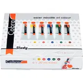 Royal Talens Cobra Study Olieverf Set 6 x 20 ml