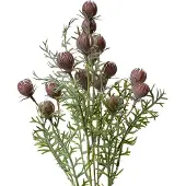 Clayre & Eef Kunstbloem 47 cm Paars Kunststof