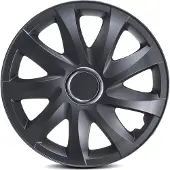 NRM DRIFT - wieldoppen 15" - Set van 4 stuks - zwart