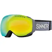 Sinner Emerald OTG voor Brildragers ski bril voor brildragers Antraciet 1