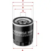 Sofima S 3413 R Oliefilter