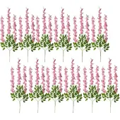 Clayre & Eef Kunstbloemen Set van 12 110 cm Roze Kunststof