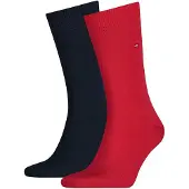 Tommy Hilfiger Underwear Sokken nachtblauw / rood