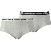 Puma Minishorts voor Dames, Grijs, Maat 2