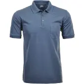 Ragman Shirt 'Basic' blauw gemêleerd