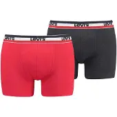 Levi's Boxershorts rood / zwart / wit