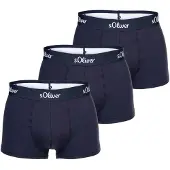 s.Oliver Boxershorts marine / wit