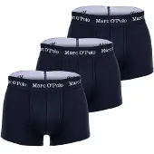 Marc O'Polo Boxershorts 'Essentials' marine / wit