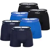s.Oliver Boxershorts blauw / zwart / wit