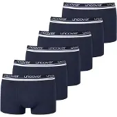 Schiesser Boxershorts donkerblauw / wit