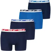 Puma Boxershorts blauw / marine / rood / wit