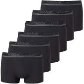 Schiesser Boxershorts grijs / zwart