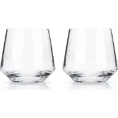 Viski Tumbler Angled Crystal 354 ml (Set van 2)