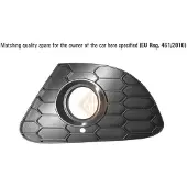 ISAM 0310719 Ventilatiegrille, bumper