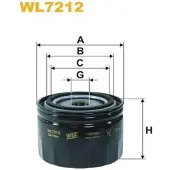 WIX FILTERS WL7212 Oliefilter