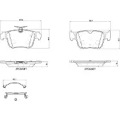 Brembo P 85 184 Remblokken