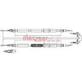 METZGER 11.5862 Handremkabel