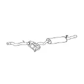 Hella 8LD 366 026-511 Einddemper