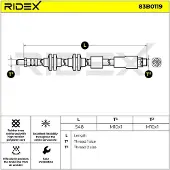 RIDEX 83B0119 Remslang