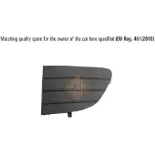 ISAM 0138717 Ventilatiegrille, bumper