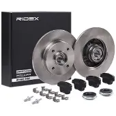 RIDEX 3405B1489 Remschijven en blokken