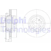Delphi BG9019 Remschijf