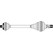 ERA Benelux DA11251R Aandrijfas