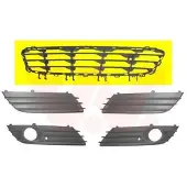 VAN WEZEL 3745590 Ventilatiegrille, bumper