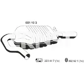 ERNST 651103 Einddemper