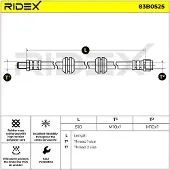 RIDEX 83B0525 Remslang