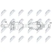 NTY NPW-CT-089 Aandrijfas