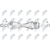 NTY NPW-FR-133 Aandrijfas
