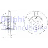 Delphi BG2748 Remschijf