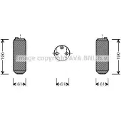 Ava Cooling VOD108 Airco droger