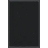 vidaXL Deurmat 40x60 cm zwart