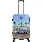 Volkswagen Roadtrip Harde Reiskoffer M 66 cm - Bedrukt / Medium